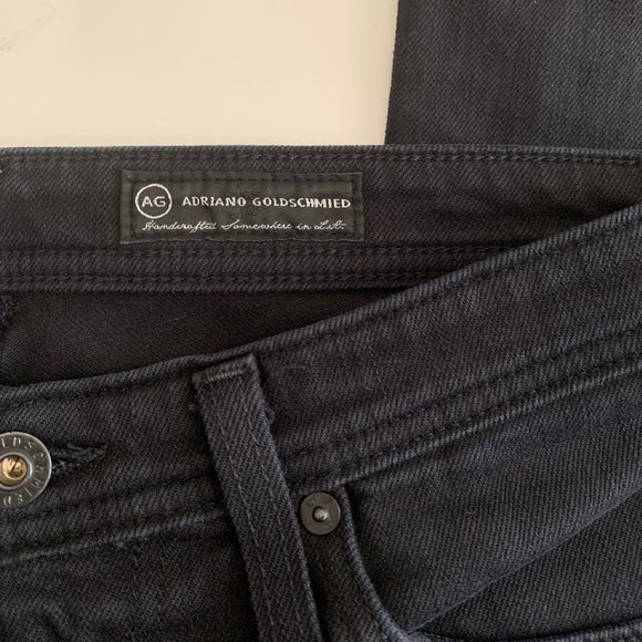 AG Protege Jeans Size 30 Black - Picture 8 of 9